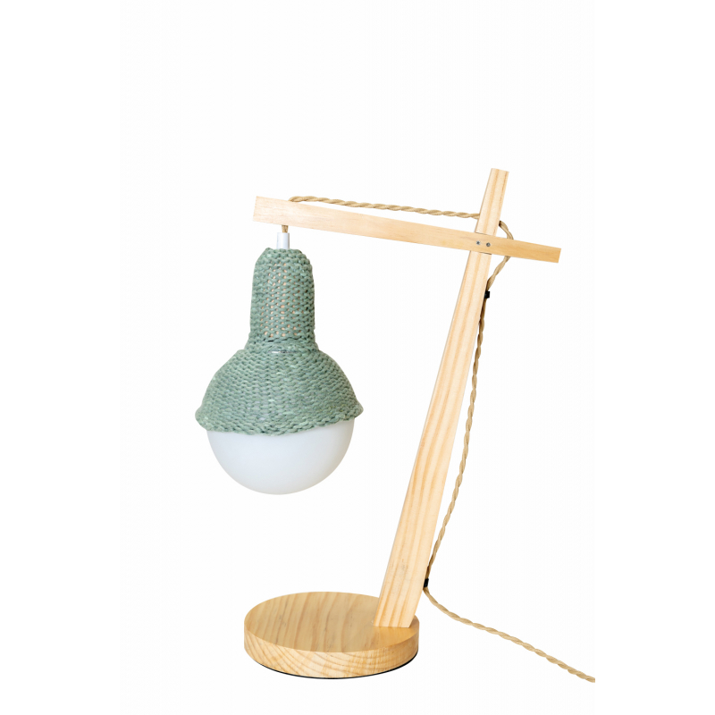 Lampe Architecte En Bois Et...